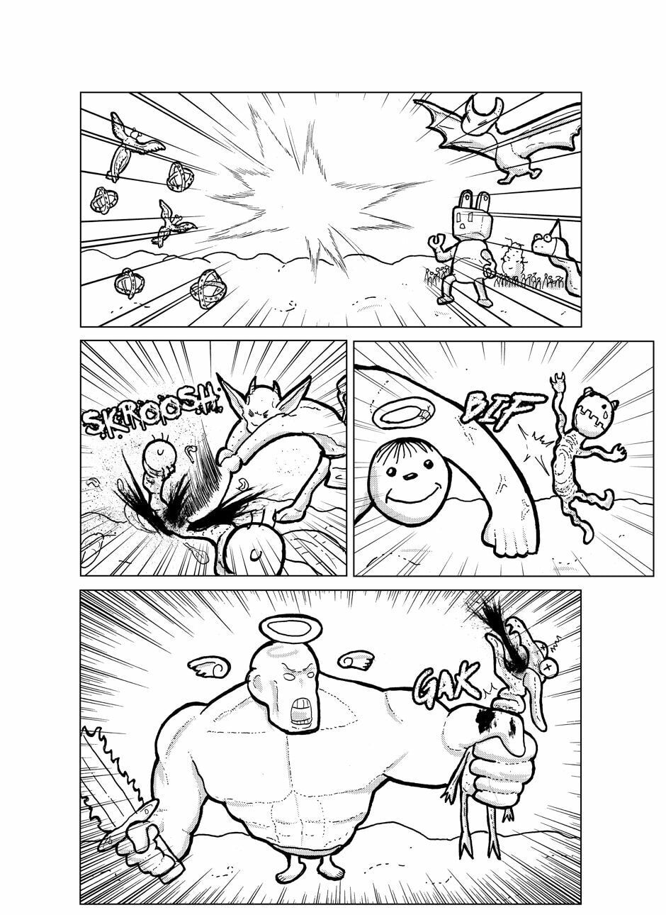 Oswald the Overman in the Lesser Planes of Hell Chapter 32 page 9 - 