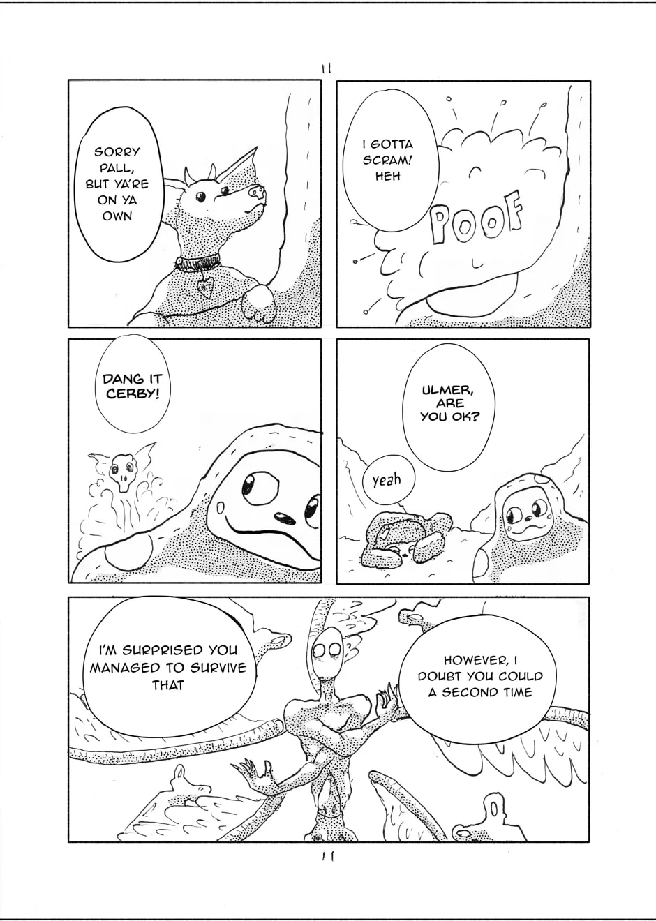 Oswald the Overman in the Lesser Planes of Hell Chapter 4 page 11 - 