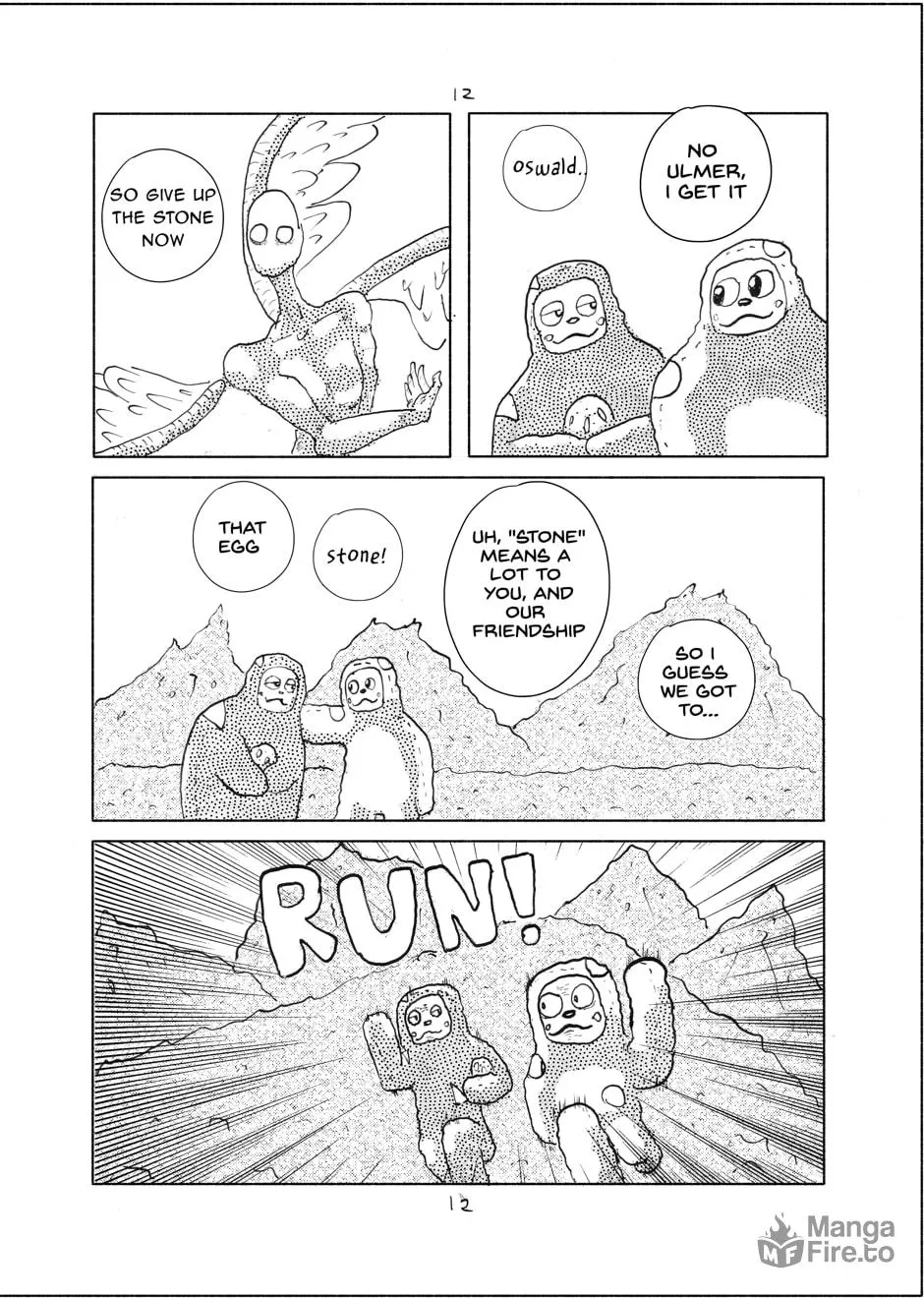 Oswald the Overman in the Lesser Planes of Hell Chapter 4 page 12 - 