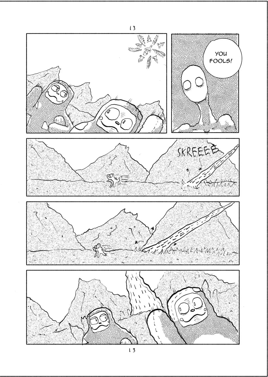 Oswald the Overman in the Lesser Planes of Hell Chapter 4 page 13 - 