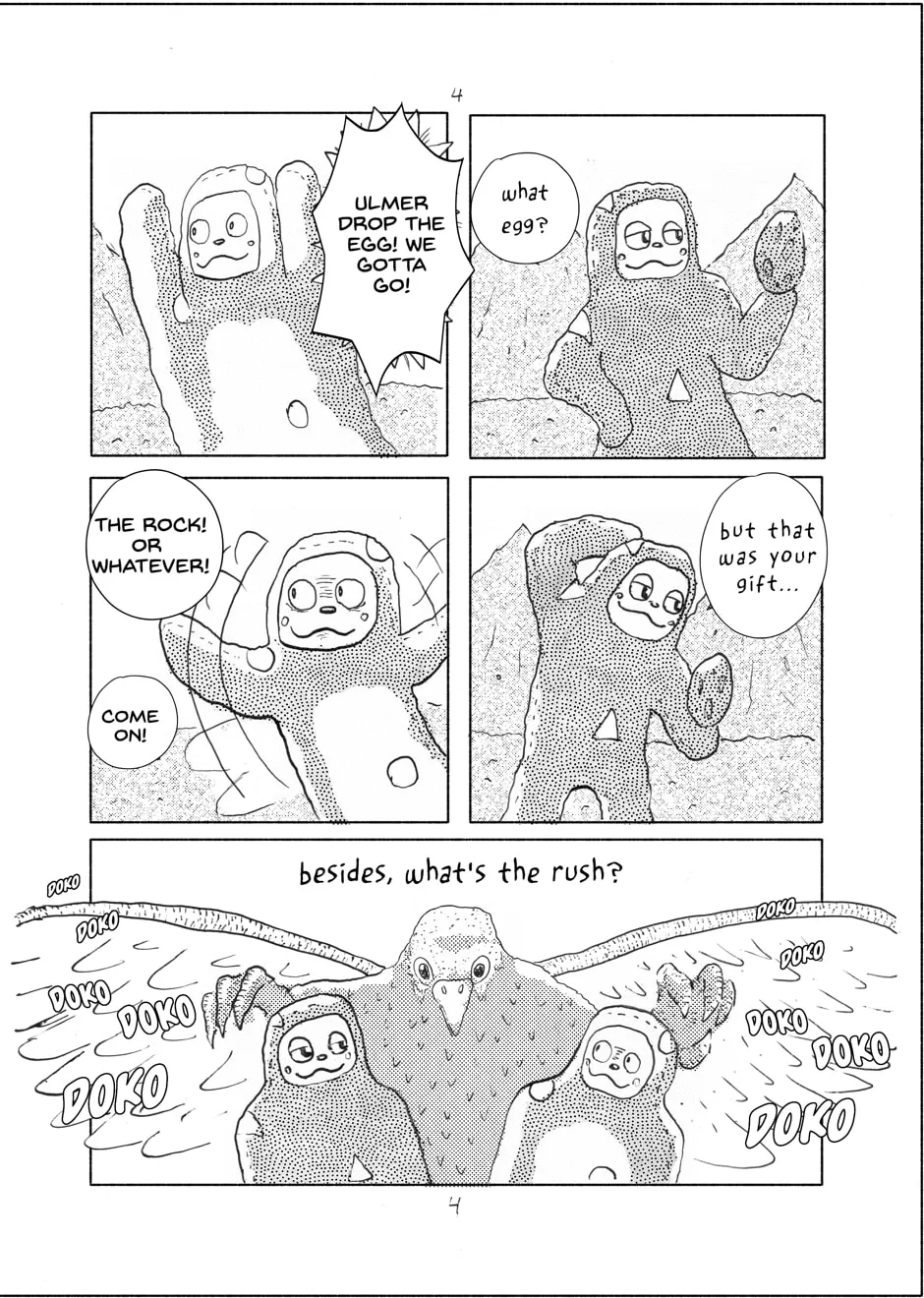 Oswald the Overman in the Lesser Planes of Hell Chapter 4 page 4 - 