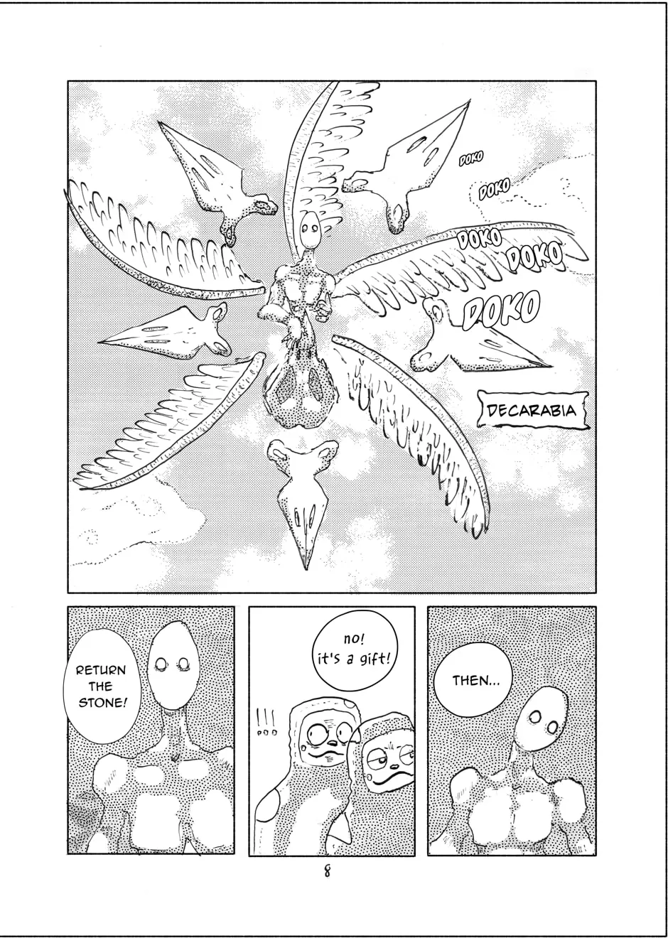 Oswald the Overman in the Lesser Planes of Hell Chapter 4 page 8 - 