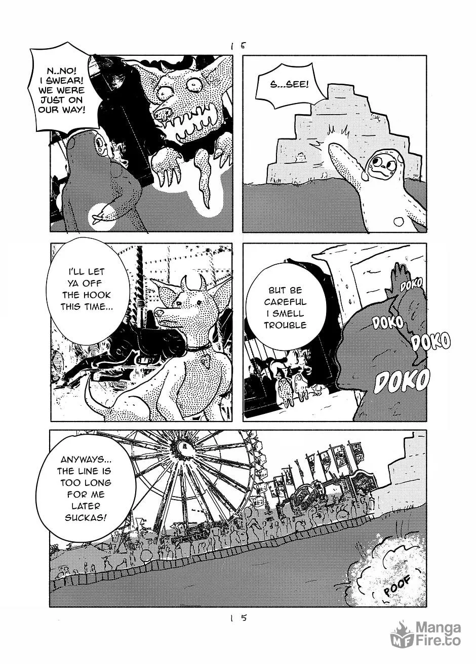 Oswald the Overman in the Lesser Planes of Hell Chapter 9 page 15 - 