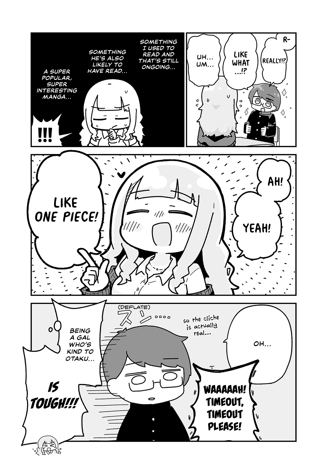 Otaku ni Yasashii Gyaru ni Watashi wa Naru! Chapter 1 page 7 - 