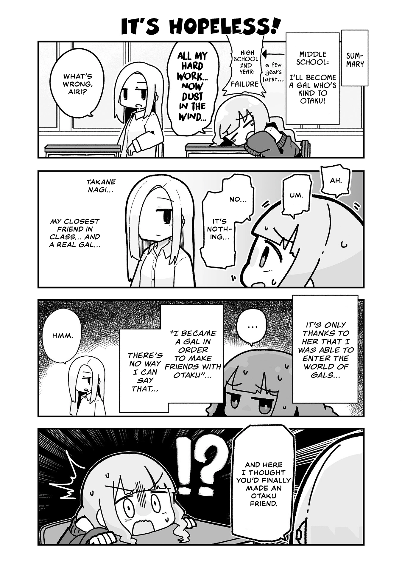 Otaku ni Yasashii Gyaru ni Watashi wa Naru! Chapter 1 page 10 - 