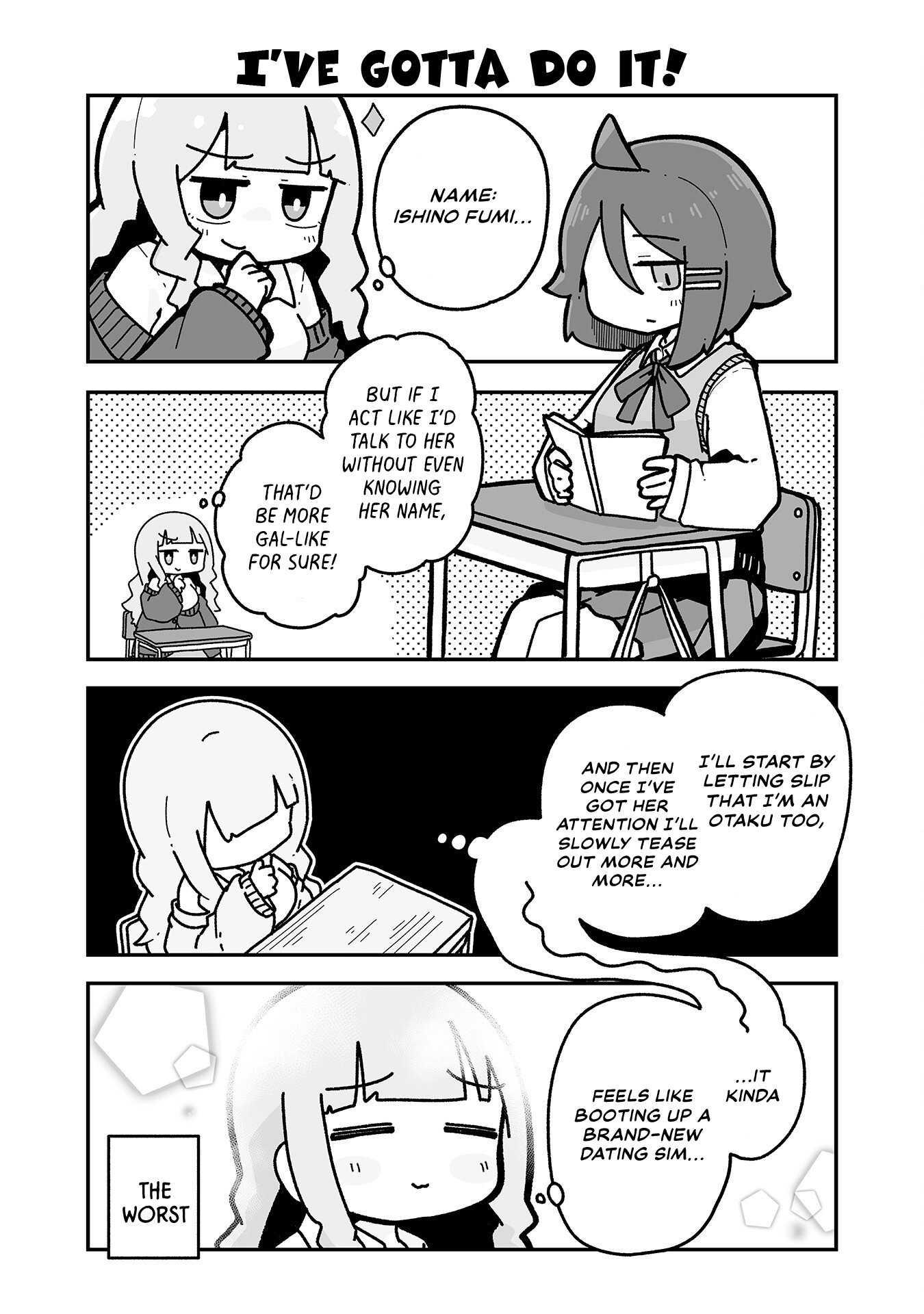 Otaku ni Yasashii Gyaru ni Watashi wa Naru! Chapter 2 page 1 - 