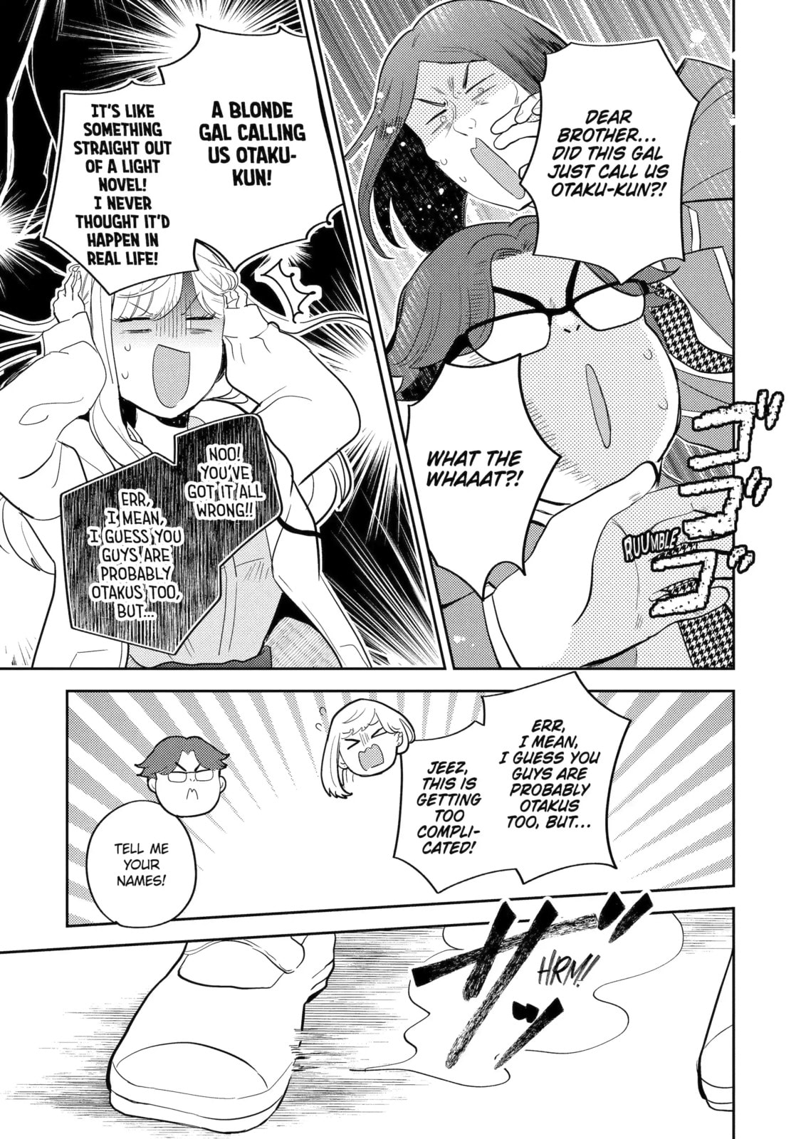 Otaku x Gal Chapter 10.1 page 11 - 