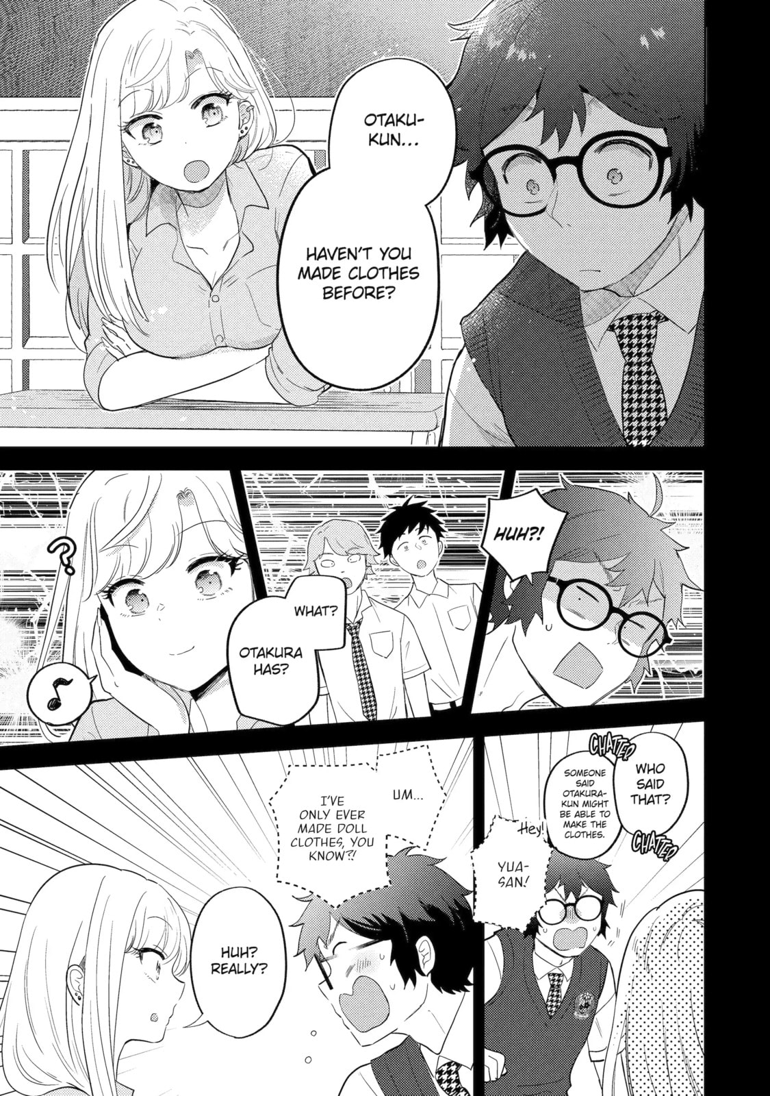 Otaku x Gal Chapter 14.1 page 7 - 
