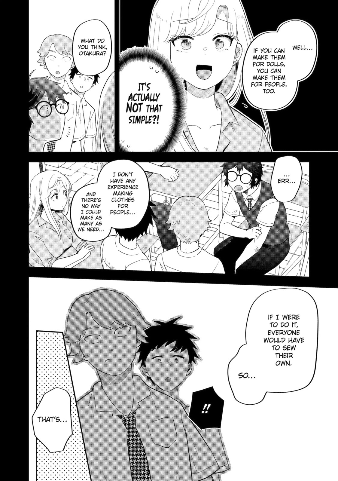 Otaku x Gal Chapter 14.1 page 8 - 