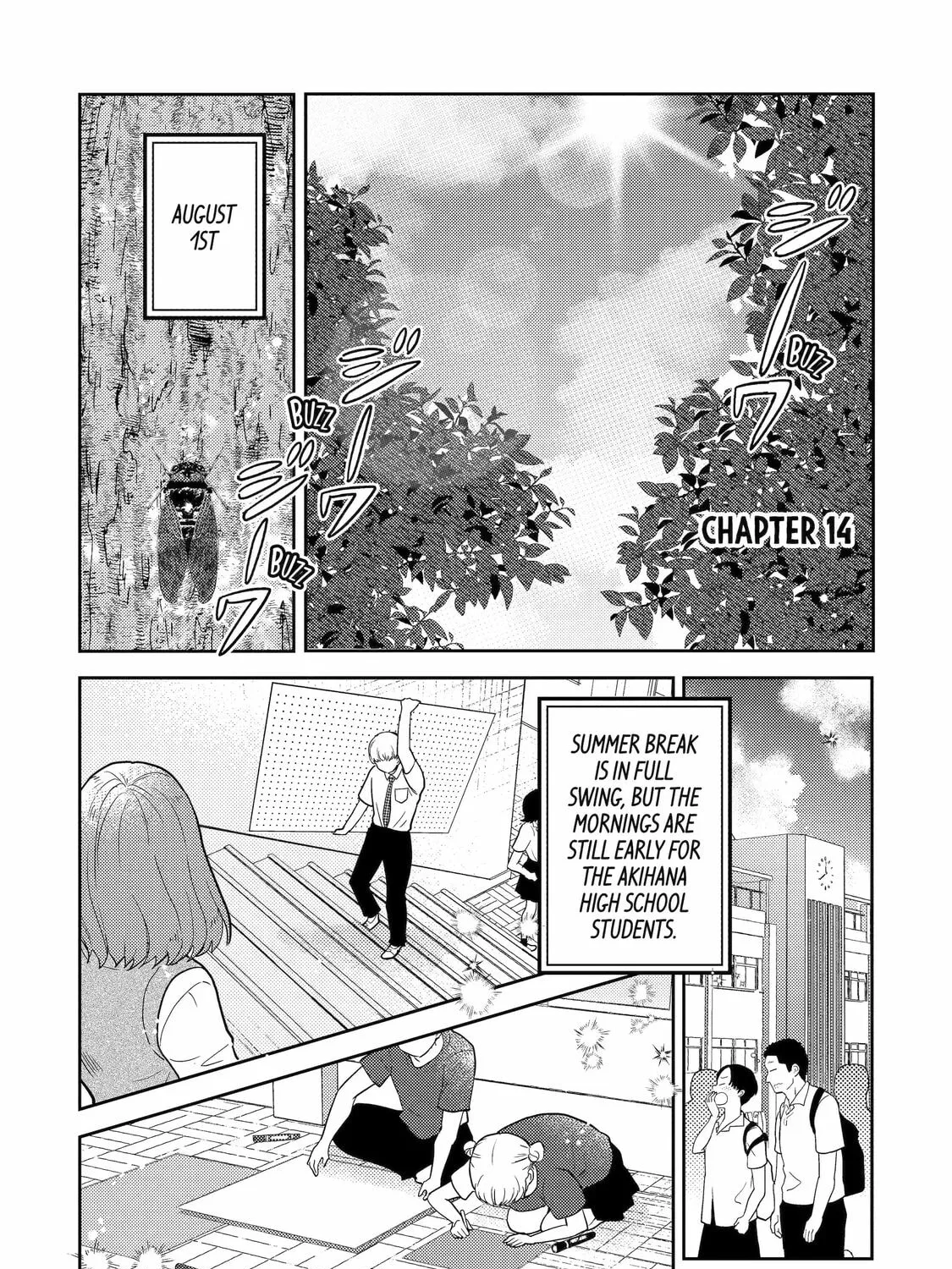 Otaku x Gal Chapter 14 page 1 - 