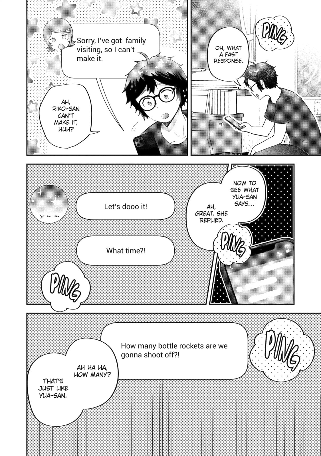 Otaku x Gal Chapter 15.1 page 4 - 