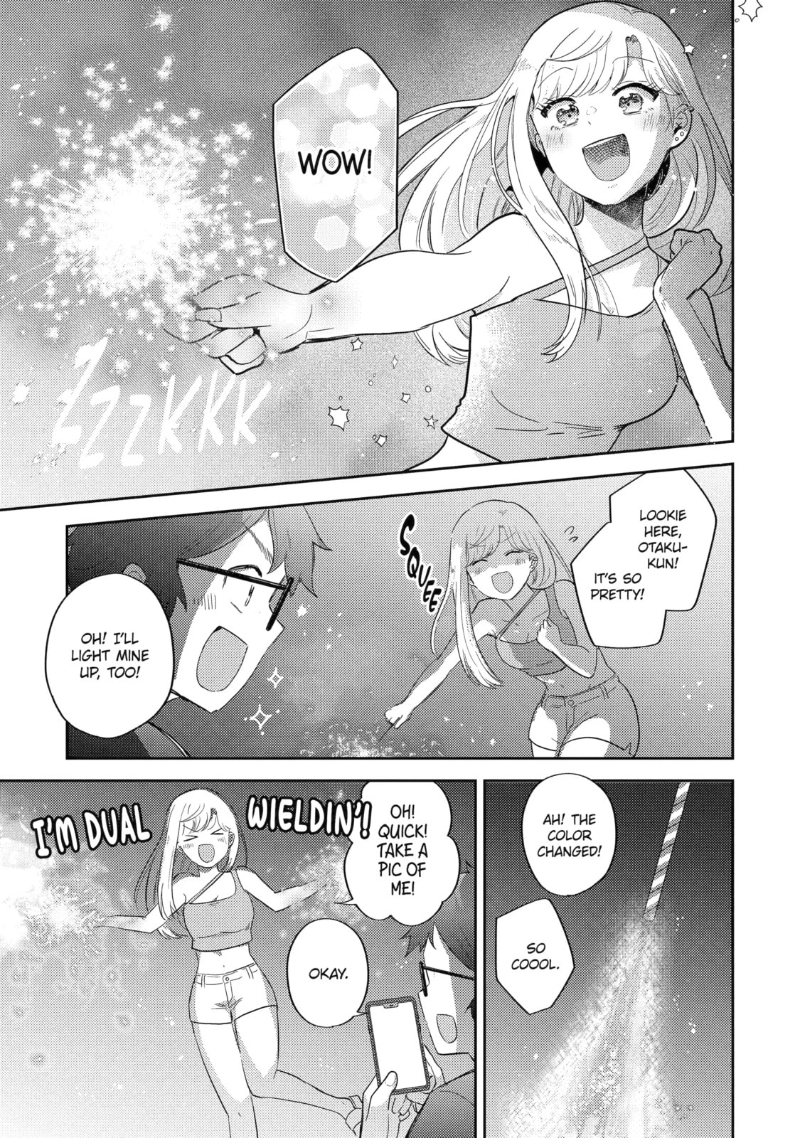 Otaku x Gal Chapter 15.2 page 1 - 