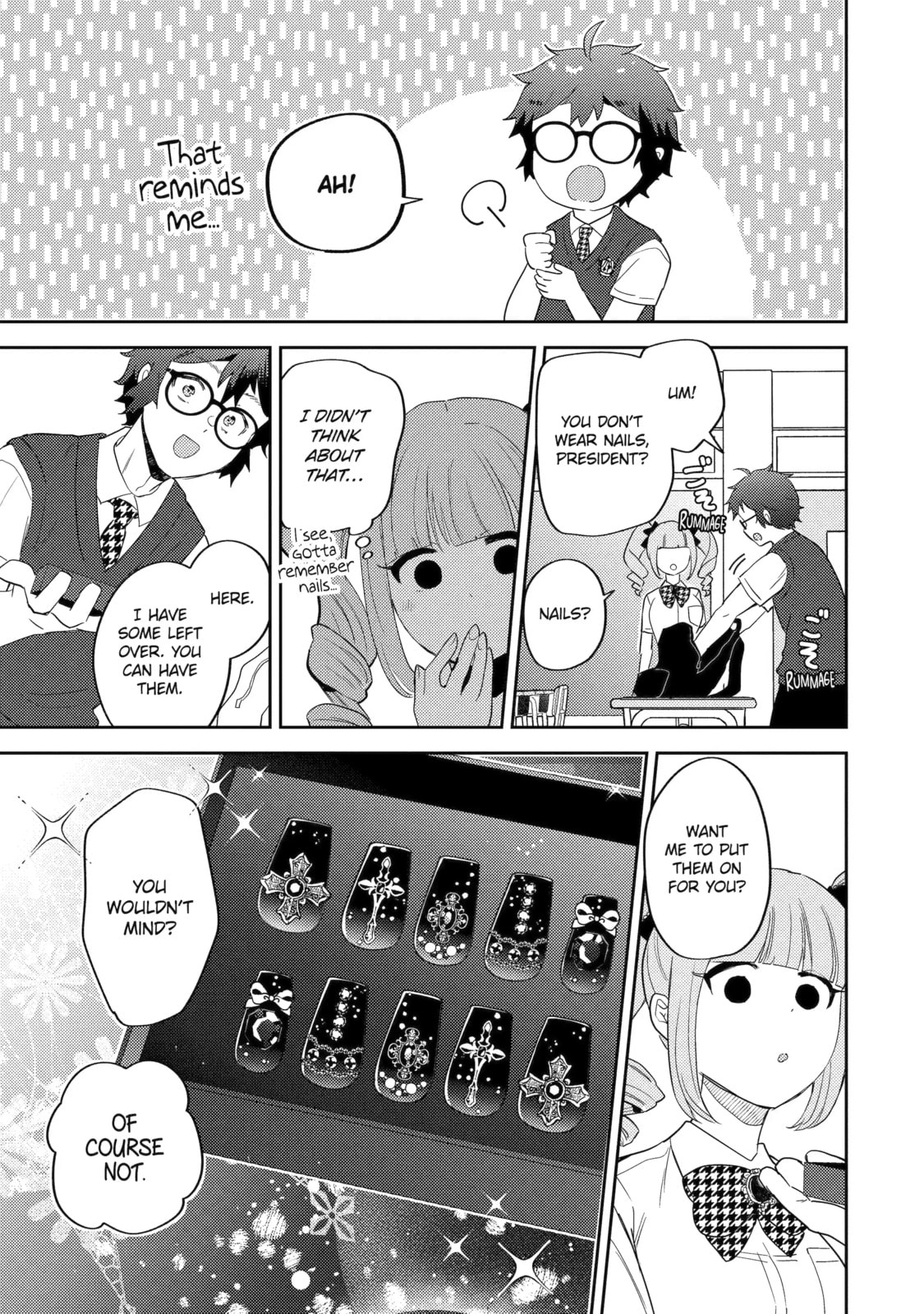 Otaku x Gal Chapter 17.2 page 8 - 