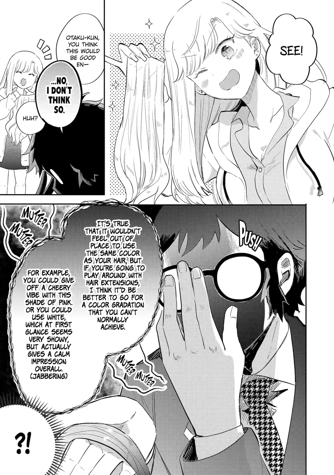 Otaku x Gal Chapter 2.3 page 1 - 