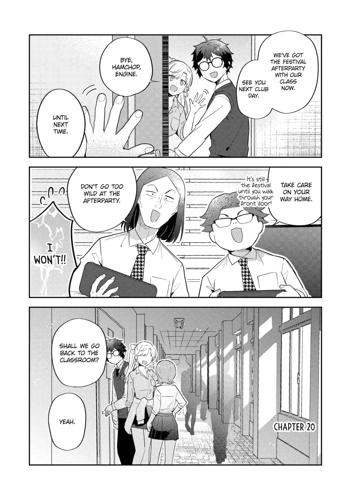 Otaku x Gal Chapter 20.1 page 1 - 