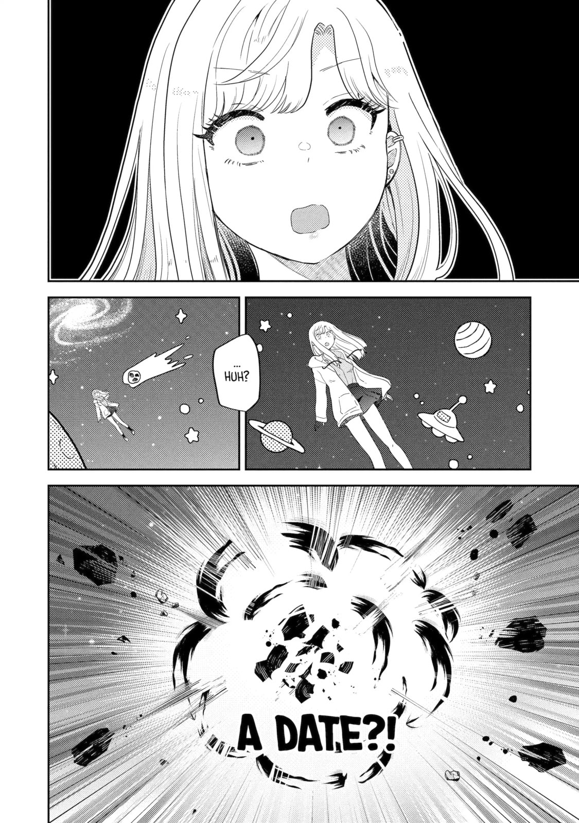 Otaku x Gal Chapter 21.1 page 4 - 