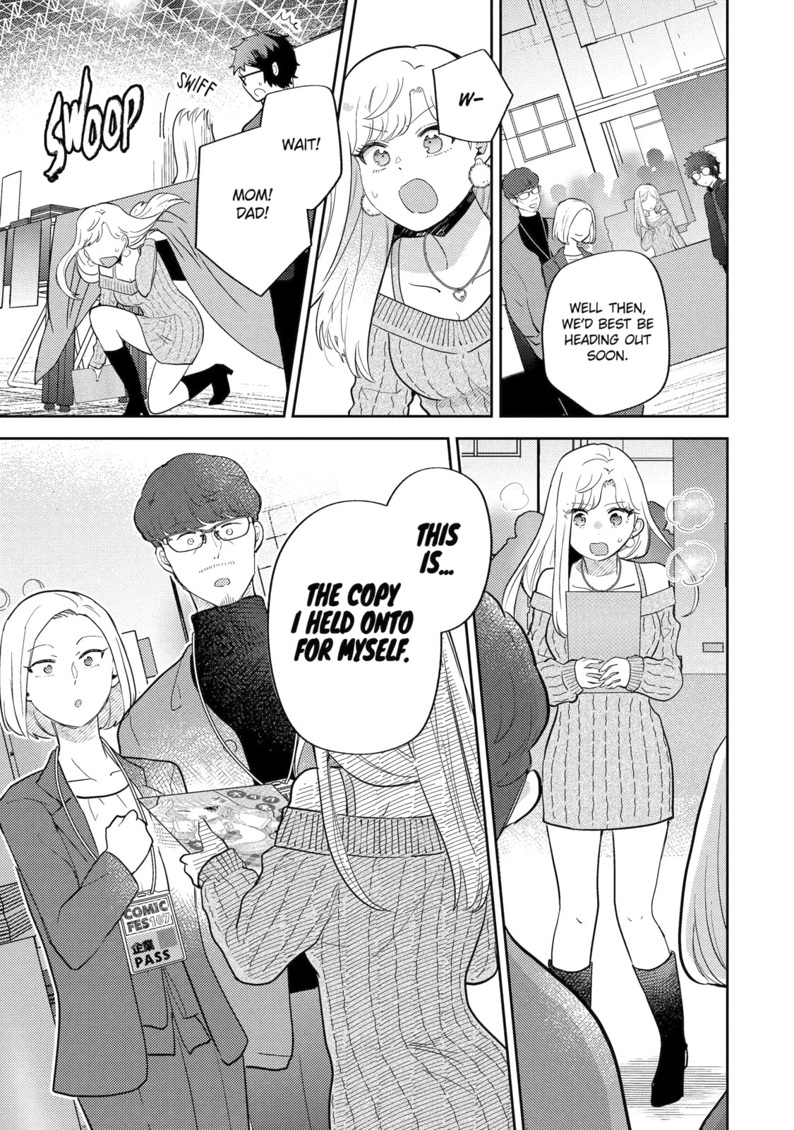 Otaku x Gal Chapter 27.1 page 9 - 