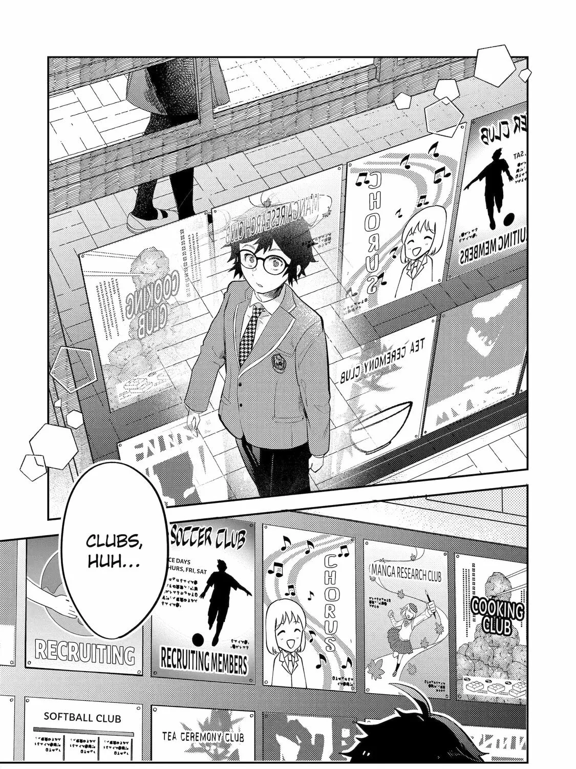 Otaku x Gal Chapter 3 page 1 - 