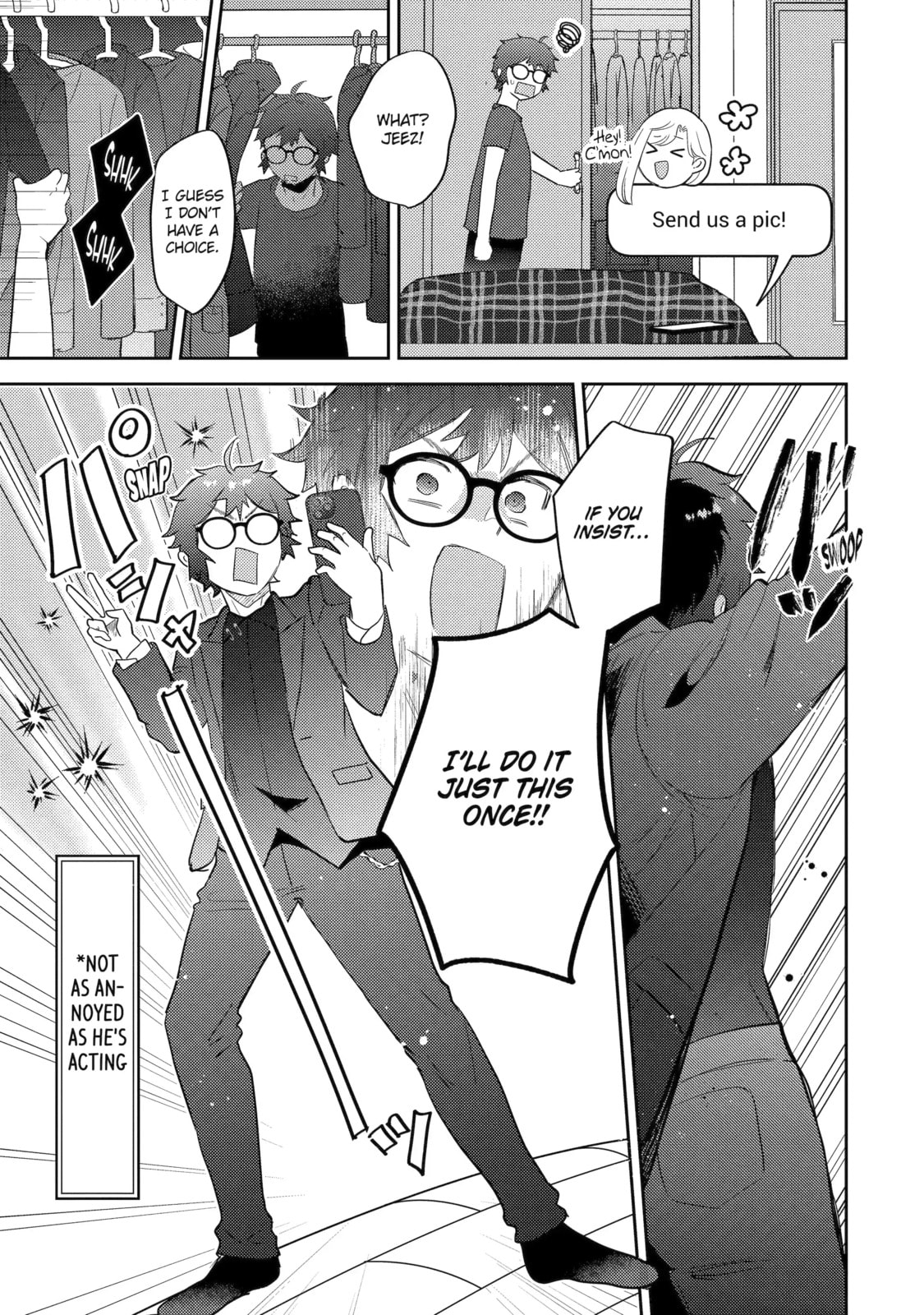 Otaku x Gal Chapter 6.1 page 9 - 