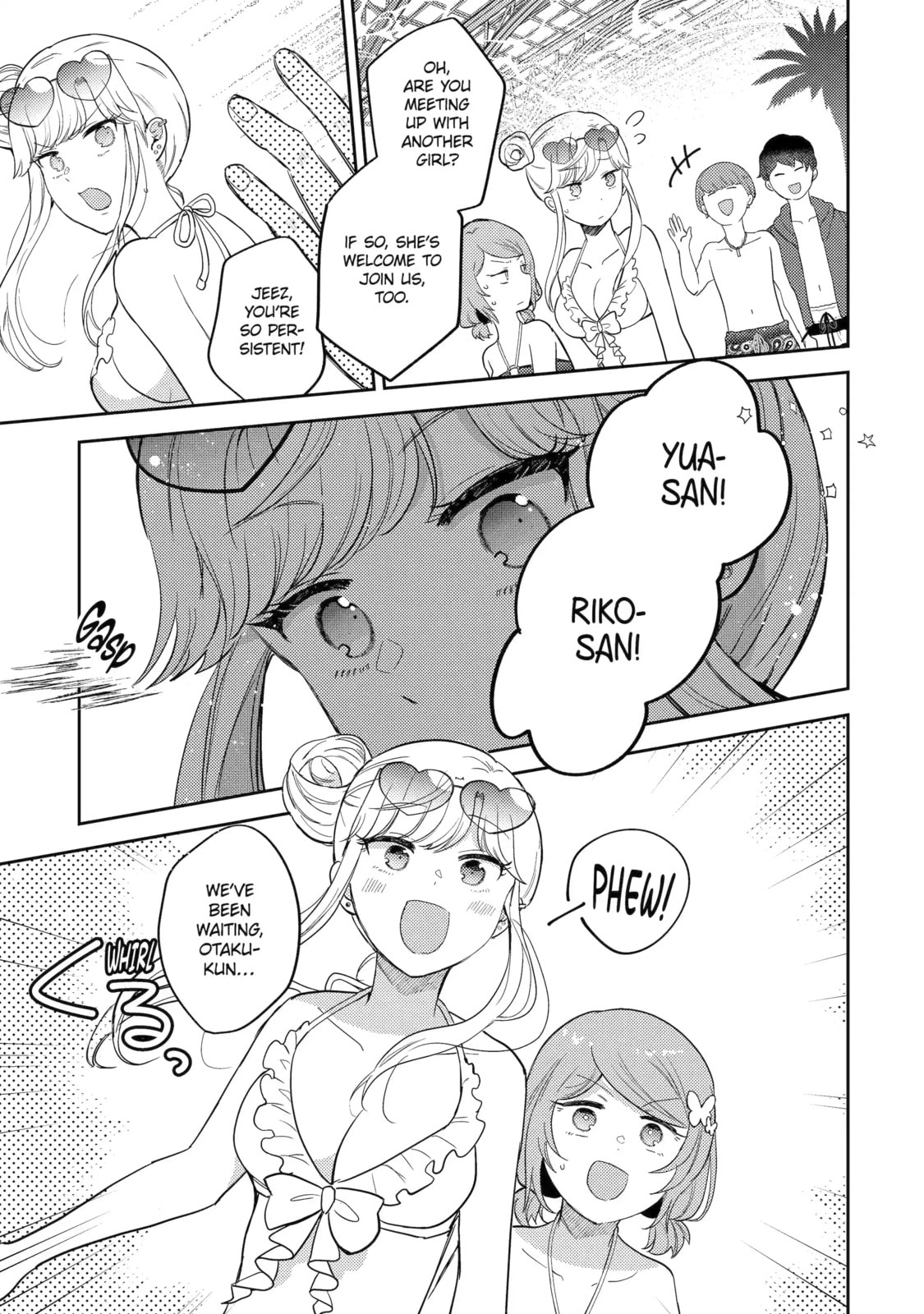 Otaku x Gal Chapter 8.1 page 7 - 