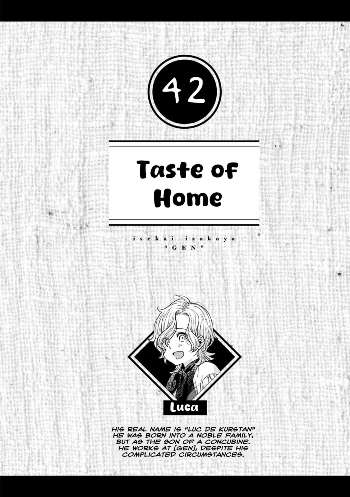 Otherwordly Izakaya "Gen" Chapter 42 page 1 - 