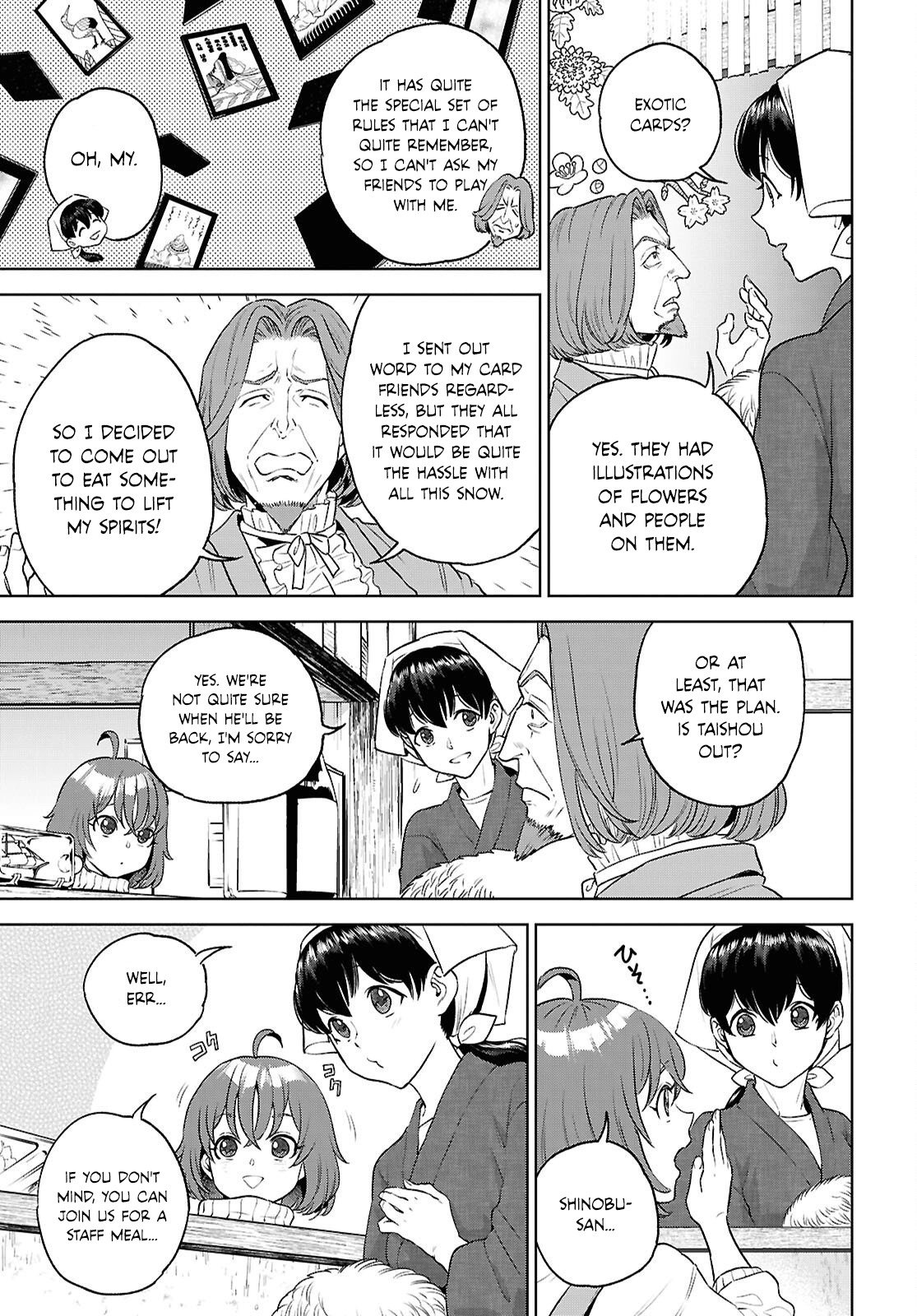 Otherworldly Izakaya "Nobu" Chapter 136 page 9 - 