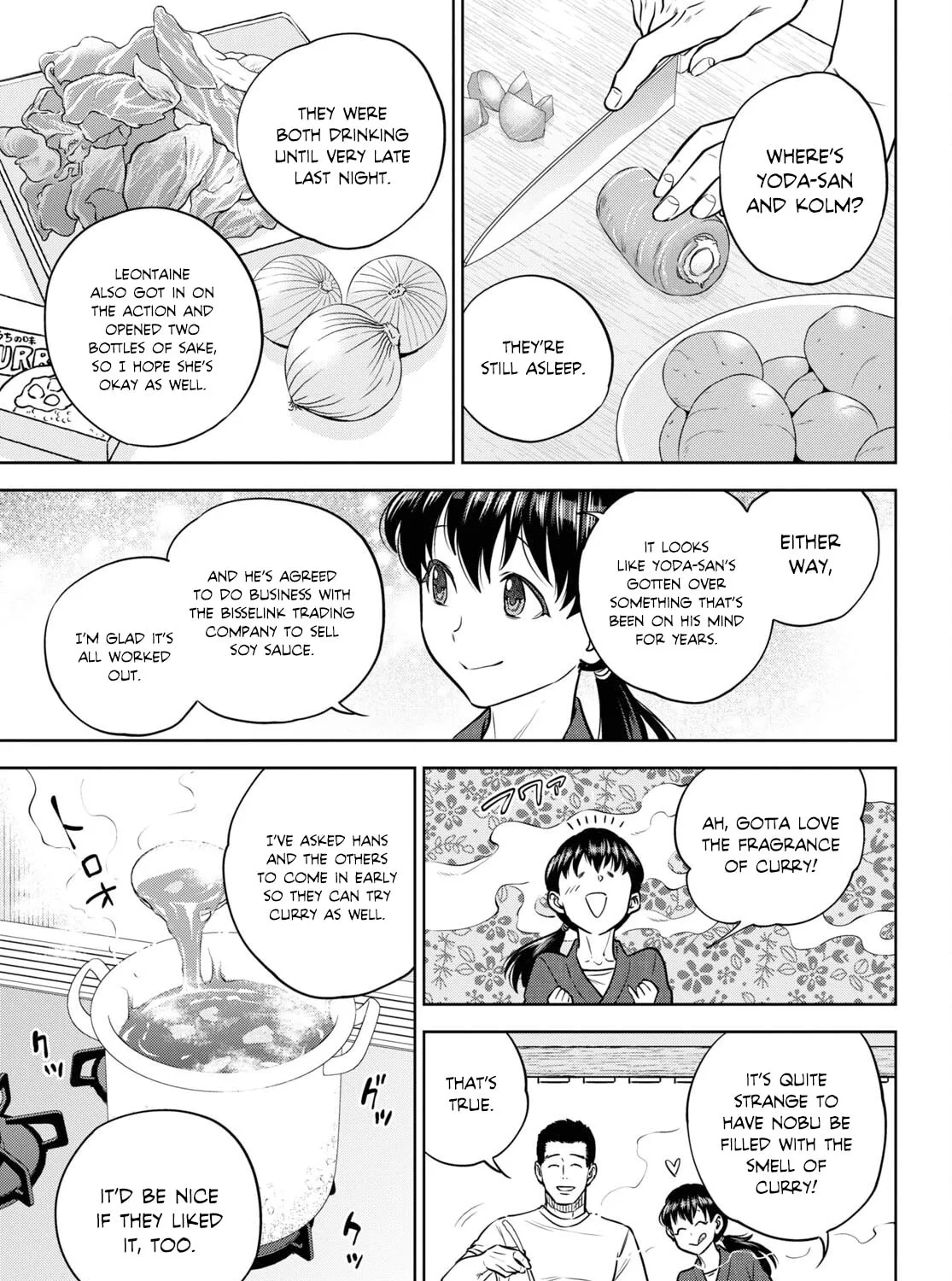 Otherworldly Izakaya "Nobu" Chapter 91 page 37 - 