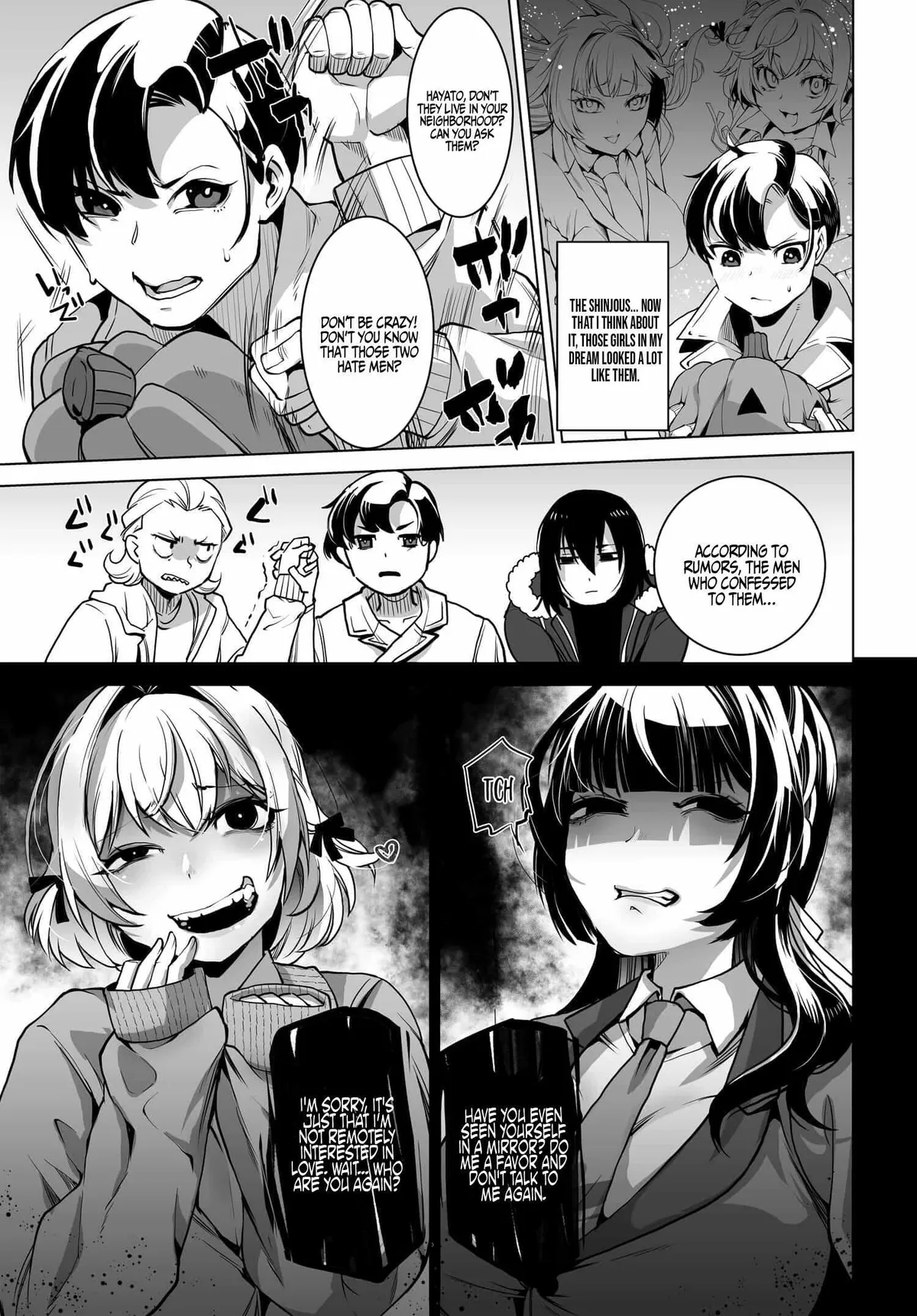 Otoko Girai na Bijin Shimai wo Namae mo Tsugezu ni Tasuketara Ittai Dounaru? Chapter 1 page 8 - 