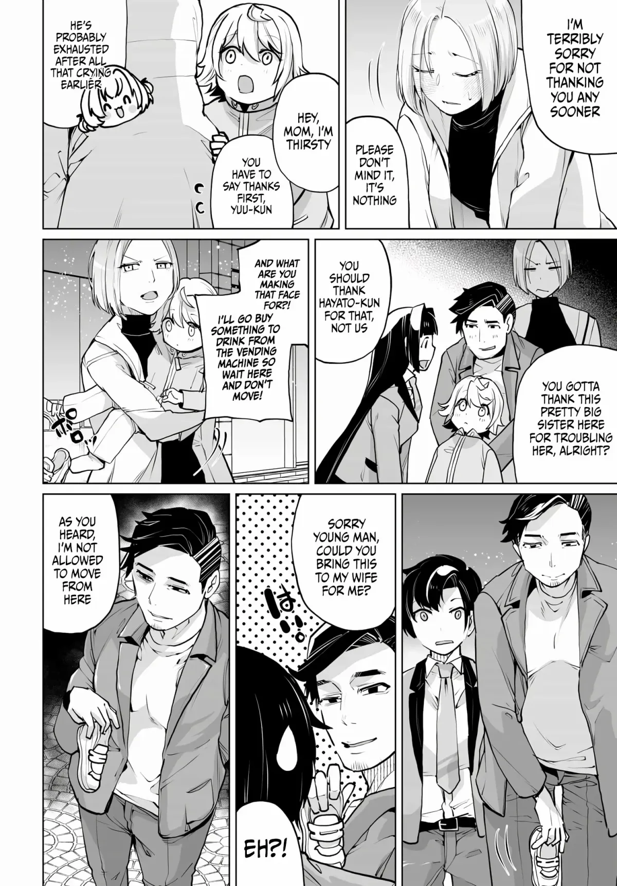 Otoko Girai na Bijin Shimai wo Namae mo Tsugezu ni Tasuketara Ittai Dounaru? Chapter 14 page 12 - 