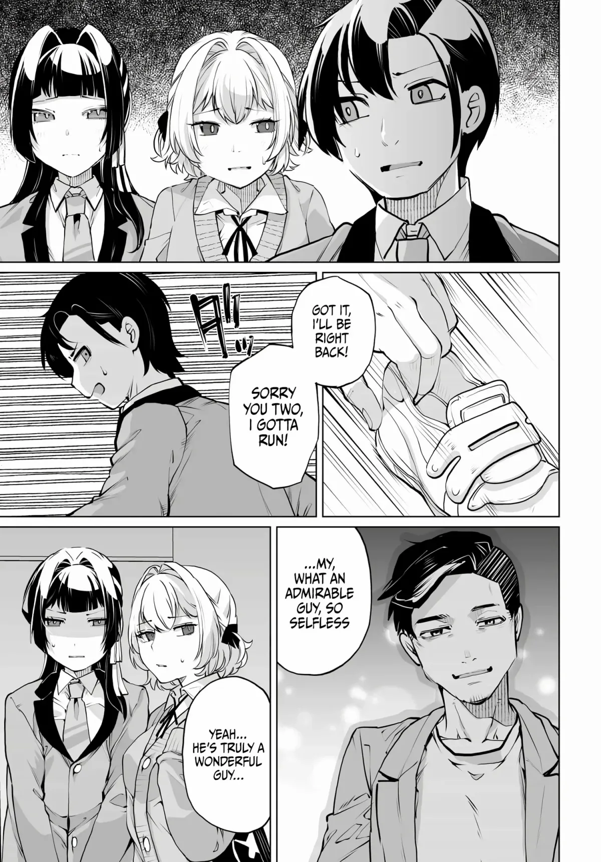Otoko Girai na Bijin Shimai wo Namae mo Tsugezu ni Tasuketara Ittai Dounaru? Chapter 14 page 13 - 