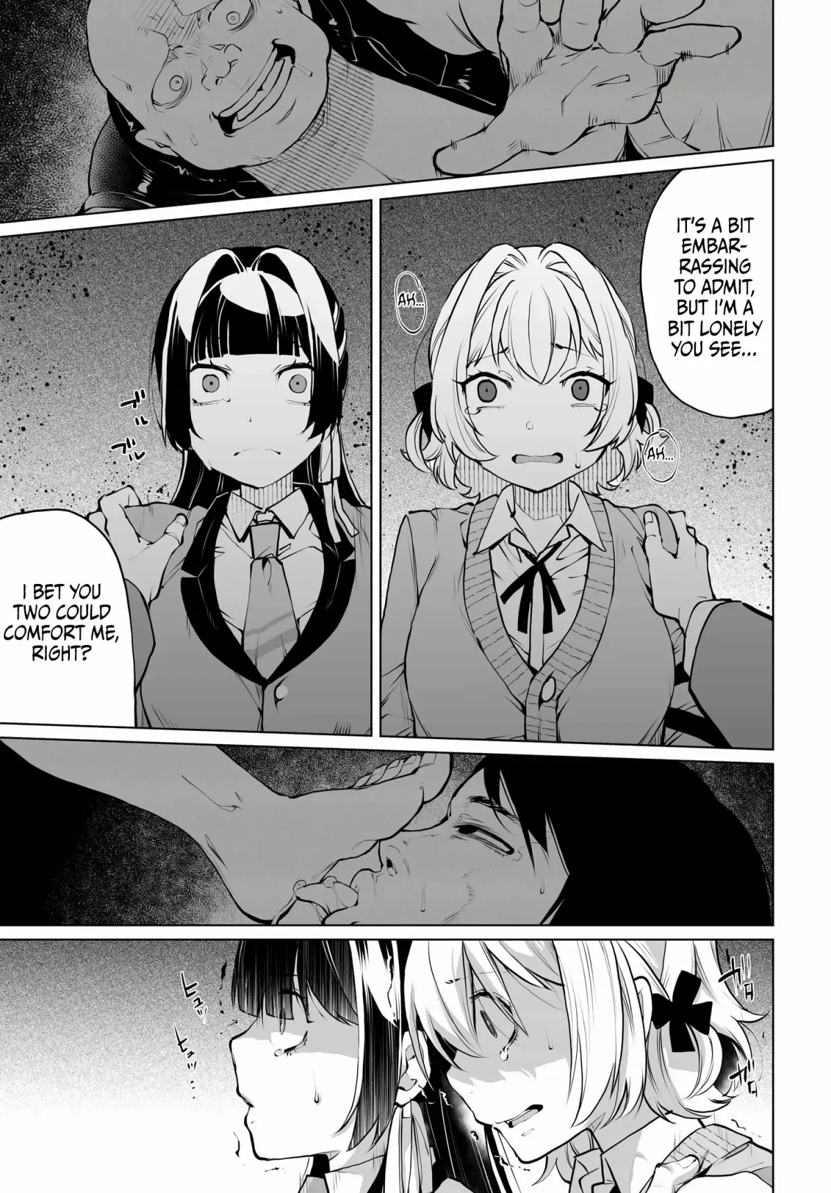 Otoko Girai na Bijin Shimai wo Namae mo Tsugezu ni Tasuketara Ittai Dounaru? Chapter 14 page 15 - 