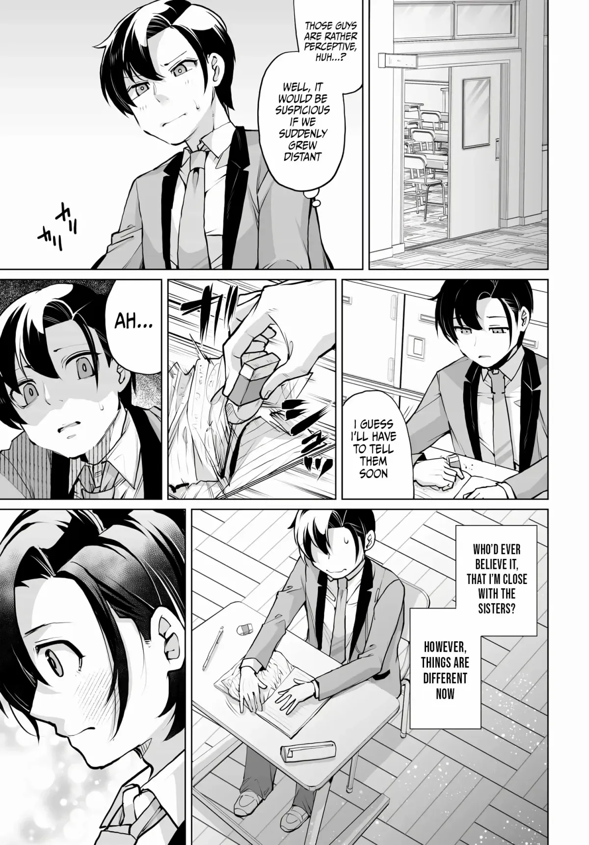 Otoko Girai na Bijin Shimai wo Namae mo Tsugezu ni Tasuketara Ittai Dounaru? Chapter 14 page 5 - 