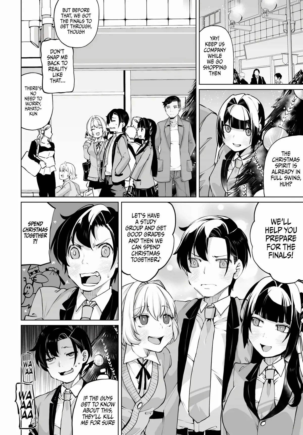 Otoko Girai na Bijin Shimai wo Namae mo Tsugezu ni Tasuketara Ittai Dounaru? Chapter 14 page 8 - 
