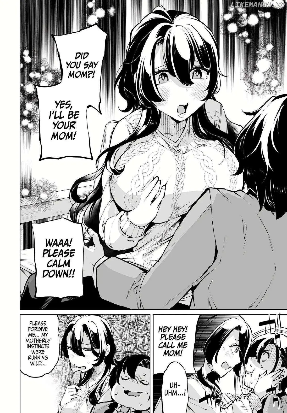 Otoko Girai na Bijin Shimai wo Namae mo Tsugezu ni Tasuketara Ittai Dounaru? Chapter 15 page 12 - 
