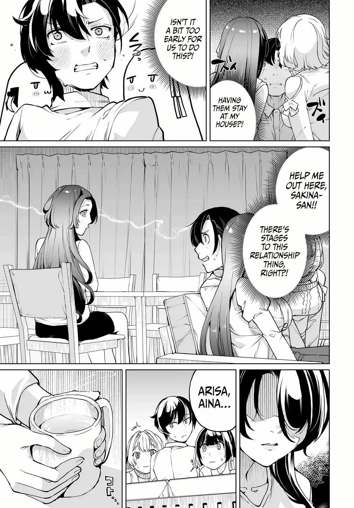 Otoko Girai na Bijin Shimai wo Namae mo Tsugezu ni Tasuketara Ittai Dounaru? Chapter 17 page 10 - 