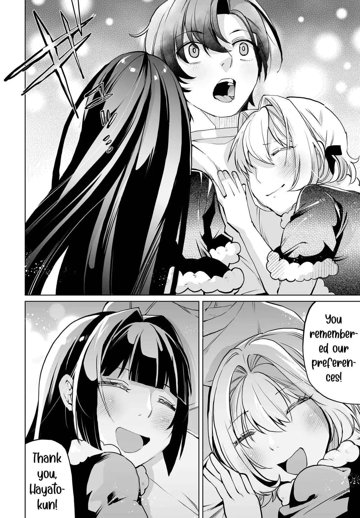 Otoko Girai na Bijin Shimai wo Namae mo Tsugezu ni Tasuketara Ittai Dounaru? Chapter 18 page 14 - 