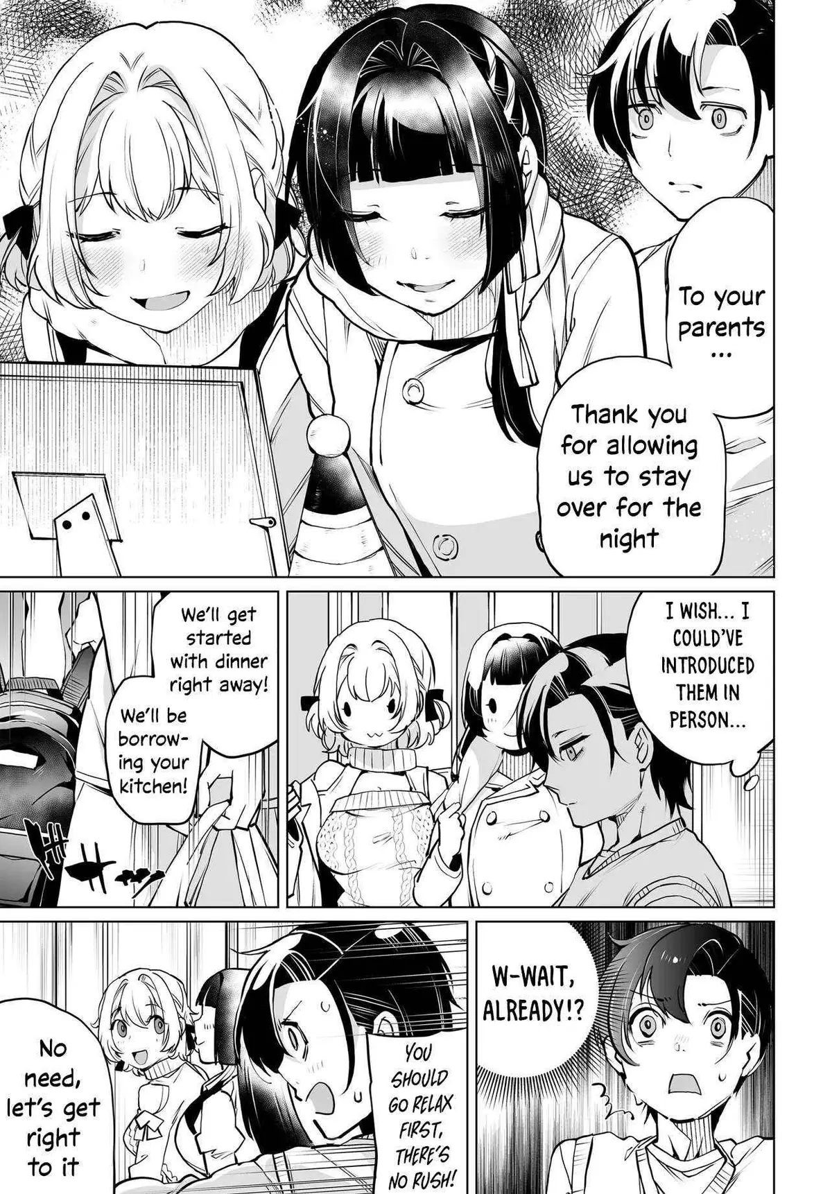 Otoko Girai na Bijin Shimai wo Namae mo Tsugezu ni Tasuketara Ittai Dounaru? Chapter 18 page 5 - 