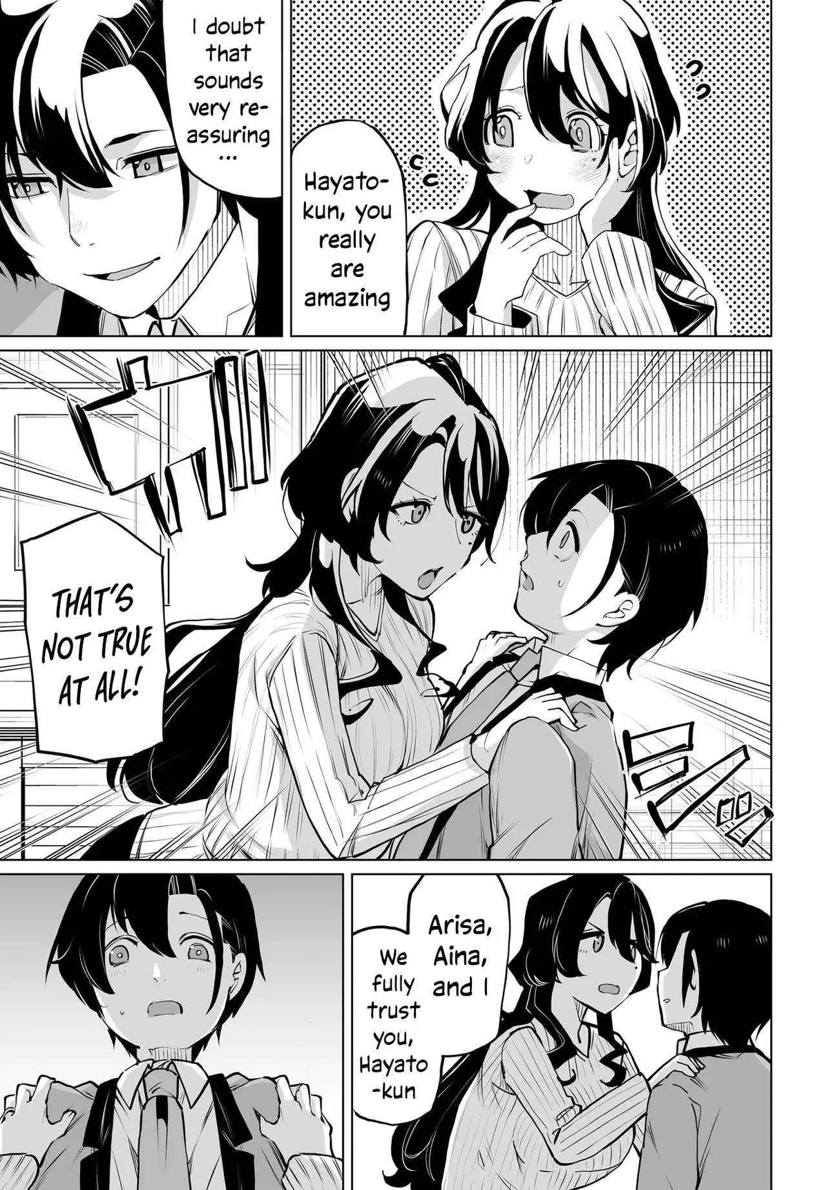 Otoko Girai na Bijin Shimai wo Namae mo Tsugezu ni Tasuketara Ittai Dounaru? Chapter 19 page 16 - 