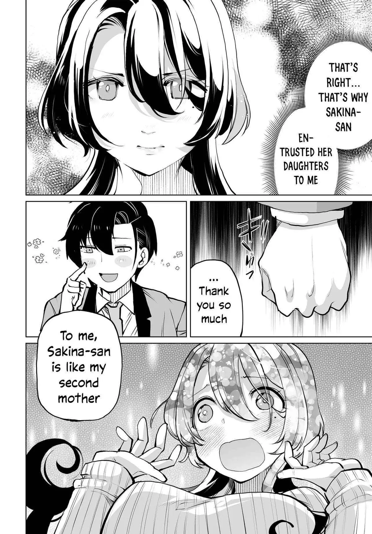 Otoko Girai na Bijin Shimai wo Namae mo Tsugezu ni Tasuketara Ittai Dounaru? Chapter 19 page 17 - 
