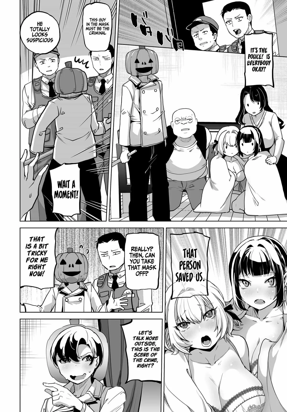 Otoko Girai na Bijin Shimai wo Namae mo Tsugezu ni Tasuketara Ittai Dounaru? Chapter 2 page 10 - 