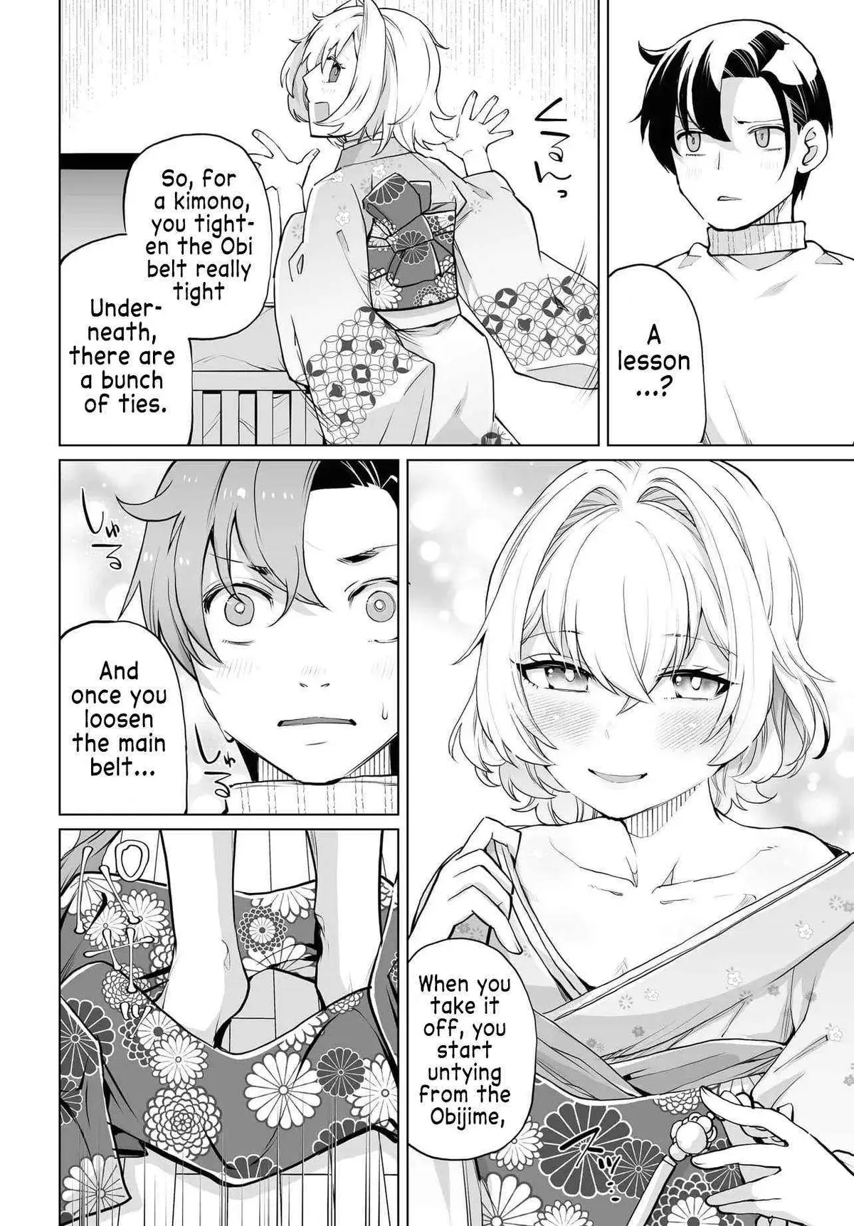 Otoko Girai na Bijin Shimai wo Namae mo Tsugezu ni Tasuketara Ittai Dounaru? Chapter 20 page 14 - 
