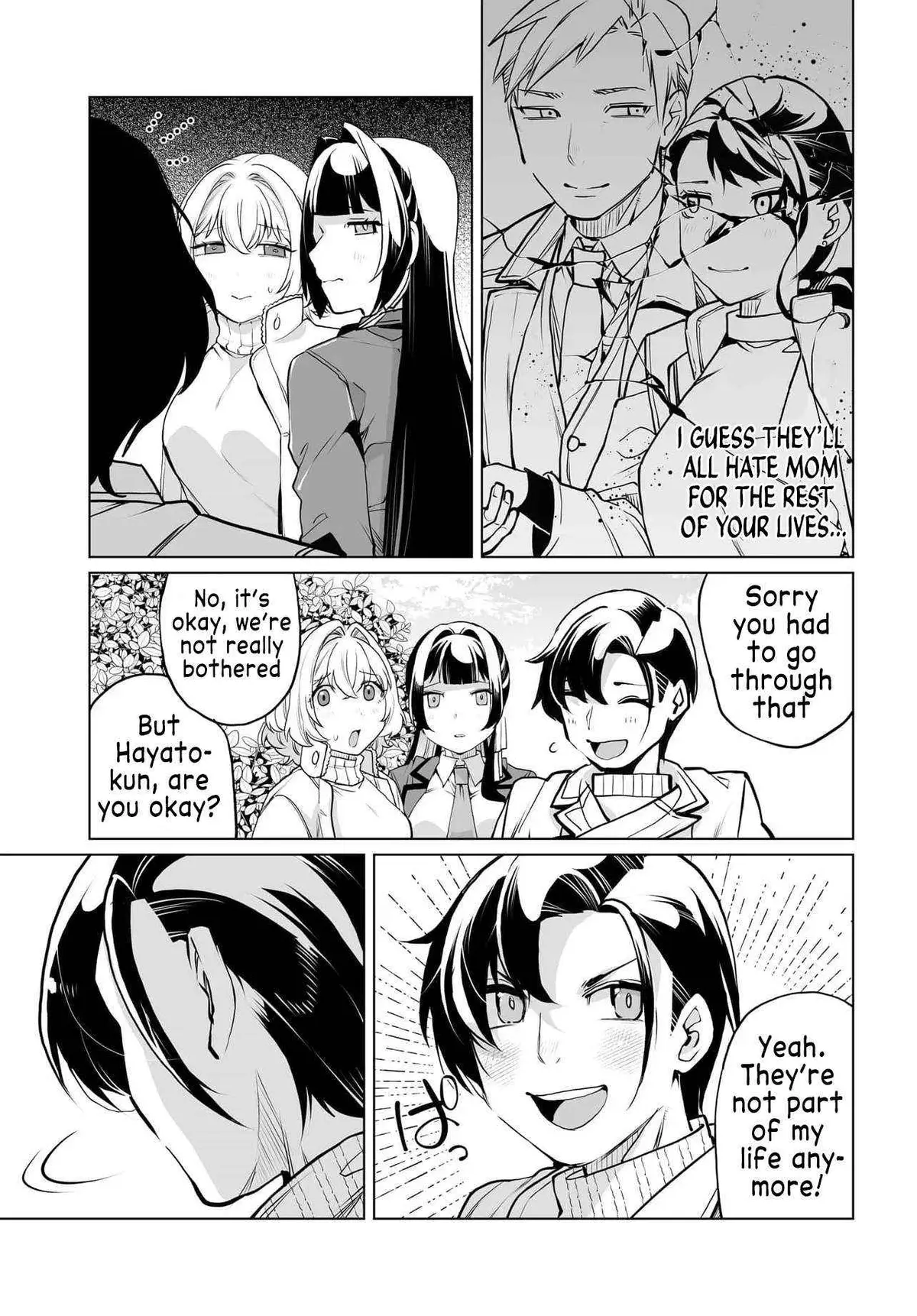 Otoko Girai na Bijin Shimai wo Namae mo Tsugezu ni Tasuketara Ittai Dounaru? Chapter 20 page 23 - 