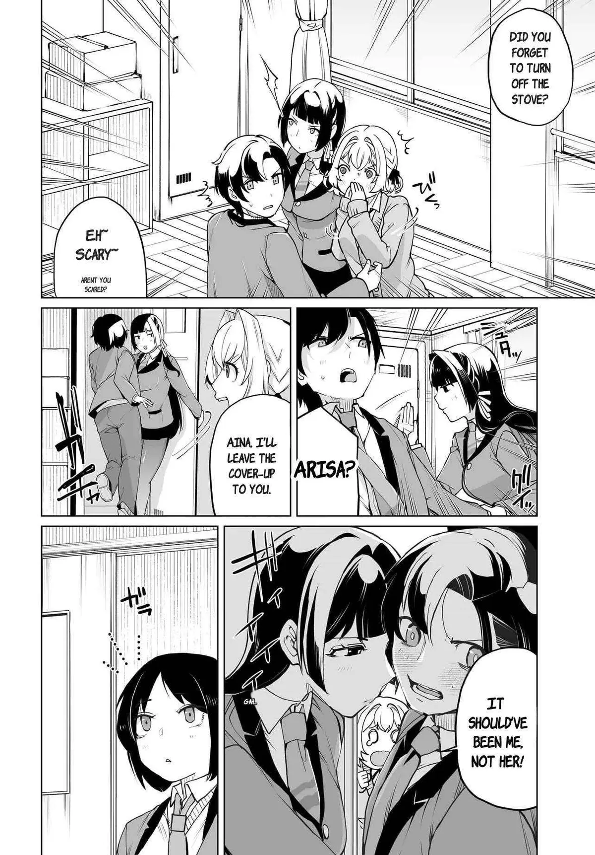 Otoko Girai na Bijin Shimai wo Namae mo Tsugezu ni Tasuketara Ittai Dounaru? Chapter 21 page 8 - 