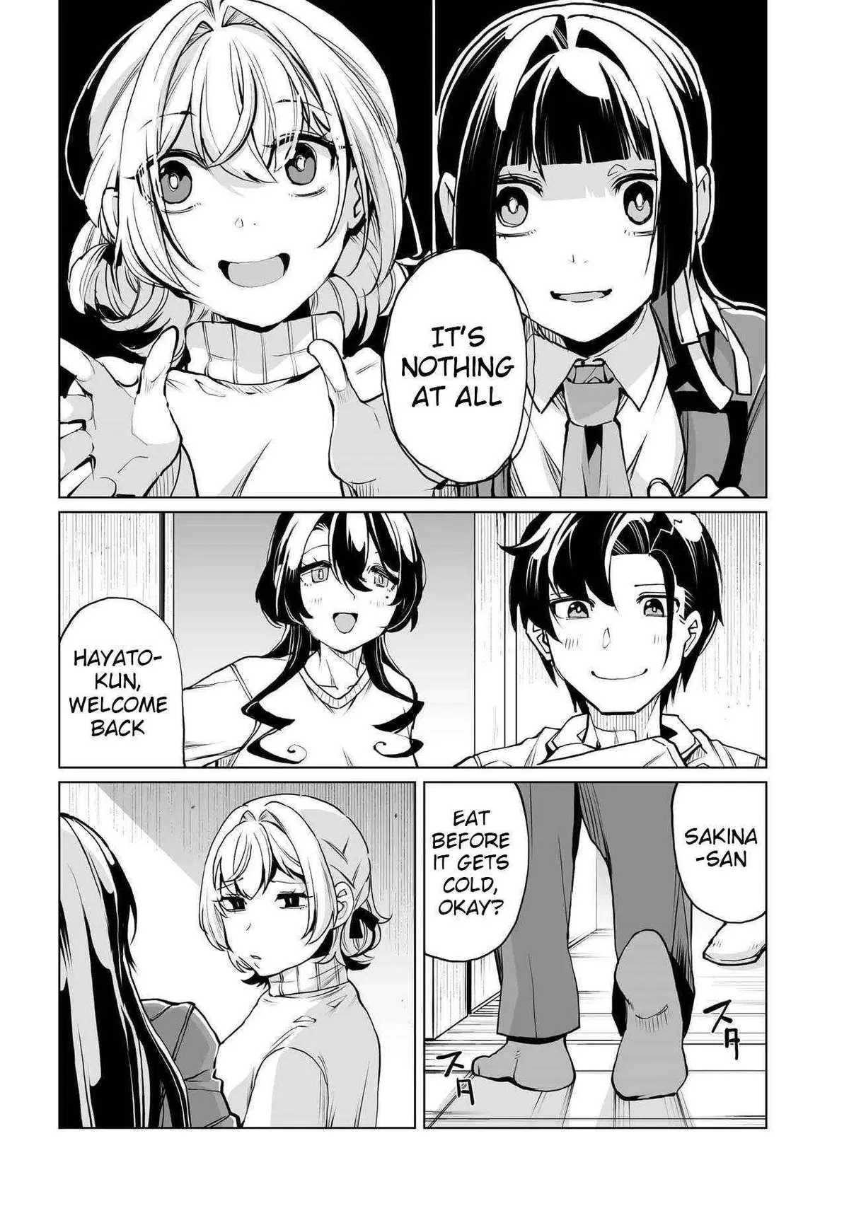 Otoko Girai na Bijin Shimai wo Namae mo Tsugezu ni Tasuketara Ittai Dounaru? Chapter 23 page 19 - 