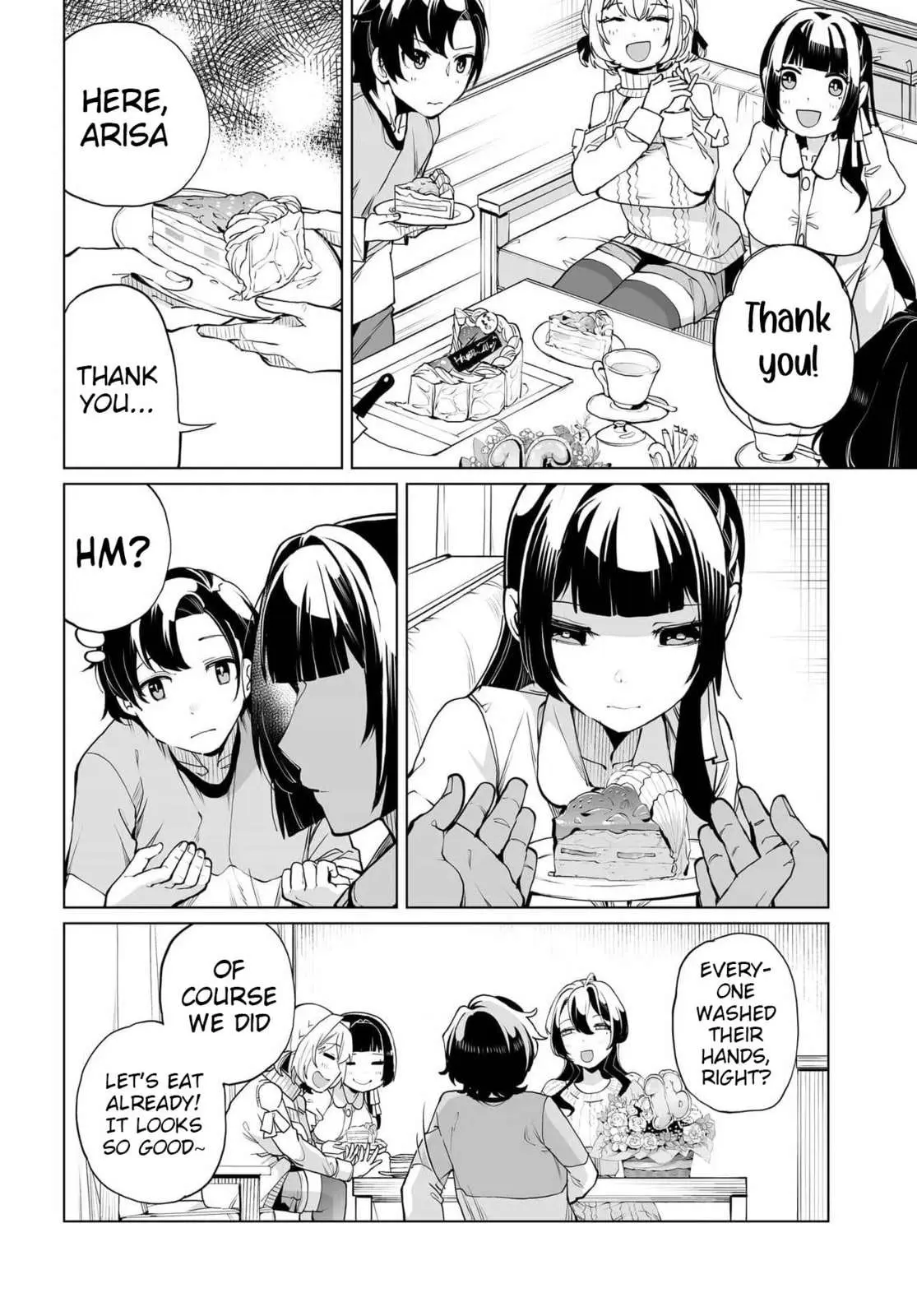 Otoko Girai na Bijin Shimai wo Namae mo Tsugezu ni Tasuketara Ittai Dounaru? Chapter 24 page 2 - 