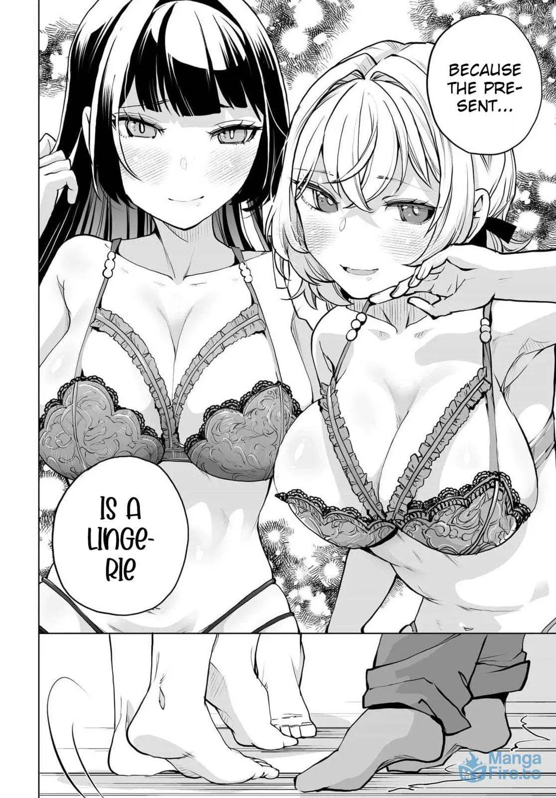Otoko Girai na Bijin Shimai wo Namae mo Tsugezu ni Tasuketara Ittai Dounaru? Chapter 24 page 12 - 