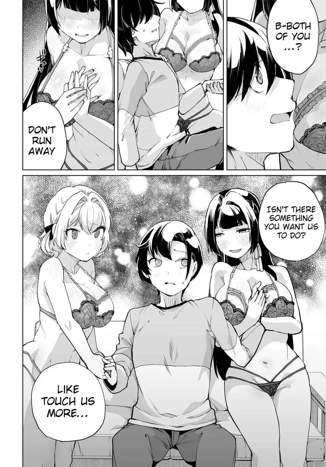 Otoko Girai na Bijin Shimai wo Namae mo Tsugezu ni Tasuketara Ittai Dounaru? Chapter 24 page 14 - 