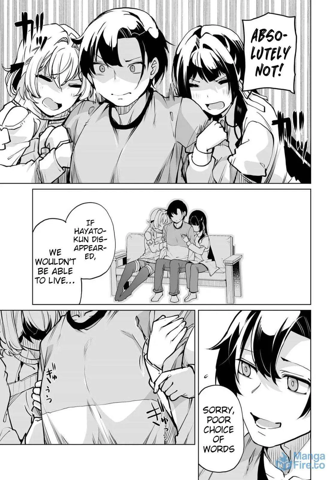 Otoko Girai na Bijin Shimai wo Namae mo Tsugezu ni Tasuketara Ittai Dounaru? Chapter 24 page 9 - 
