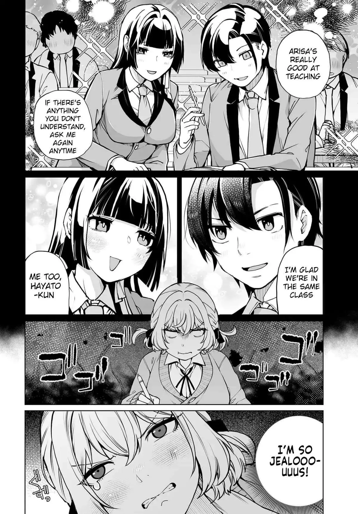 Otoko Girai na Bijin Shimai wo Namae mo Tsugezu ni Tasuketara Ittai Dounaru? Chapter 27 page 2 - 