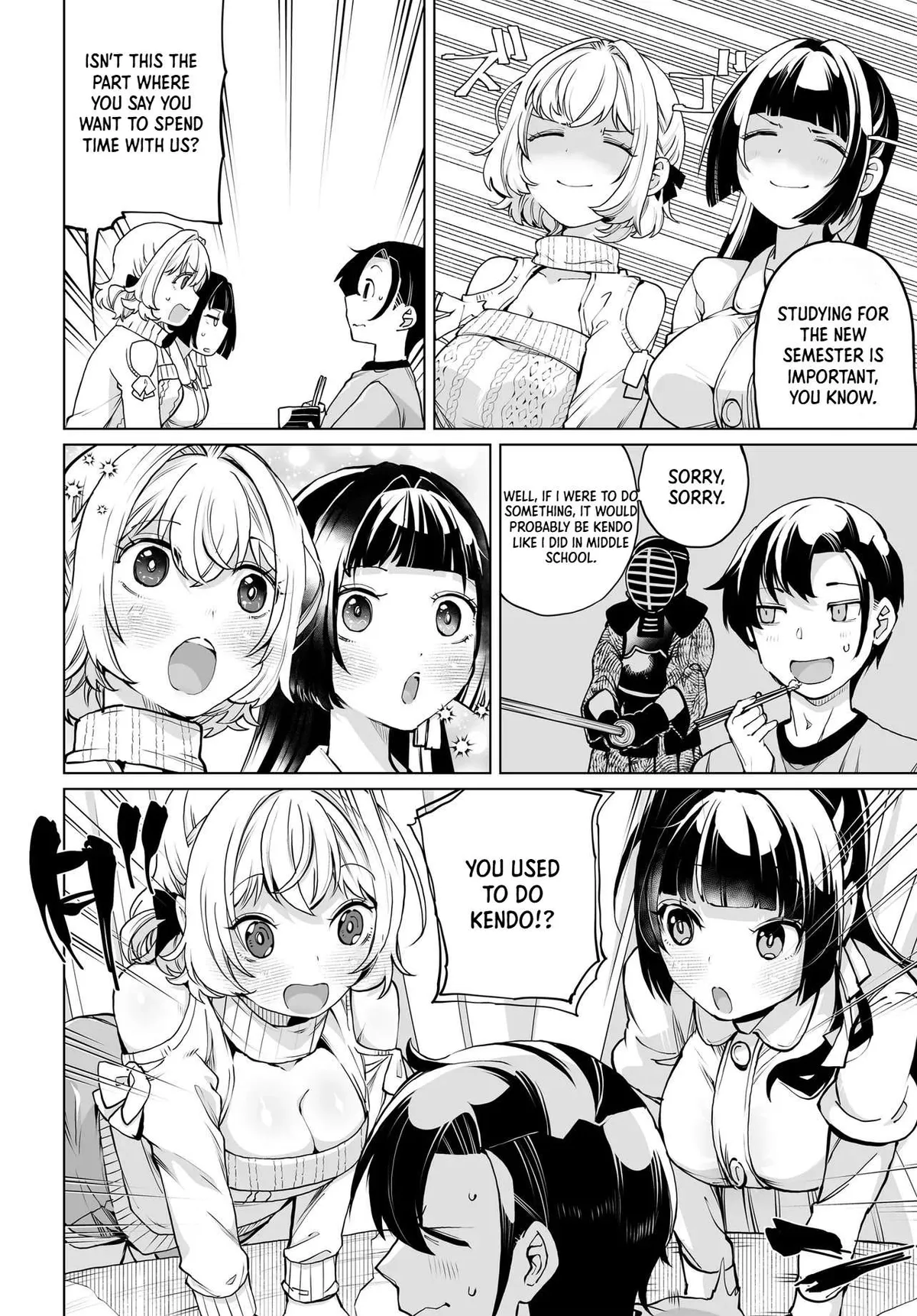 Otoko Girai na Bijin Shimai wo Namae mo Tsugezu ni Tasuketara Ittai Dounaru? Chapter 28 page 6 - 